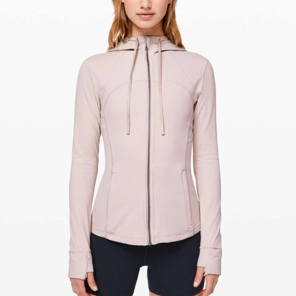 (6964) Lululemon Hooded Define Jacket *Nuluin Pink Bliss $128 in sz 6 - Picture 1 of 7